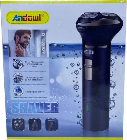 Rasoio 3in1 Clipper Rifinitore Peli Naso Barba Q-l8007 Batteria Ricaricabile Usb Salute e cura della persona/Rasatura epilazione e rimozione peli/Regolabarba tagliacapelli e rasoi per il corpo/Rasoi multifunzione e kit Trade Shop italia - Napoli, Commerciovirtuoso.it