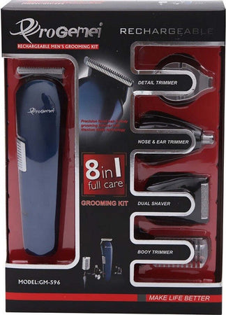 Rasoio 8in1 Gm596 Batteria Ricaricabile Trimmer Kit Cura Uomo Tagliacapelli Barba Salute e Bellezza > Depilazione e rasatura > Rasoi e Tagliacapelli Trade Shop italia - Napoli, Commerciovirtuoso.it