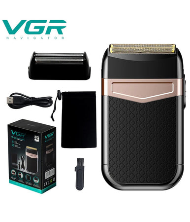 Rasoio A Batteria Elettrico Professionale Uomo Tascabile Ricarica Usb 5 W V-331