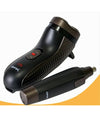Rasoio A Batteria Elettrico + Rifinitore Per Naso Orecchie Trimmer 2in1 Gm-7113