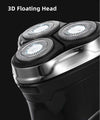 Rasoio-A-Triple-Testine-Rotanti-Trimmer-Barba-Cordless-Impermeabile-Display-V318