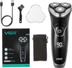 Rasoio A Triple Testine Rotanti Trimmer Barba Cordless Impermeabile Display V318 Salute e cura della persona/Rasatura epilazione e rimozione peli/Rasoi elettrici/Rasoi maschili/Rasoi a lamina Trade Shop italia - Napoli, Commerciovirtuoso.it