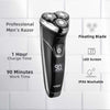 Rasoio-A-Triple-Testine-Rotanti-Trimmer-Barba-Cordless-Impermeabile-Display-V318