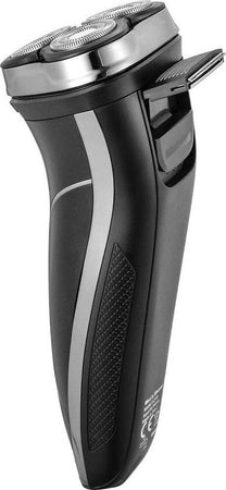 Rasoio-A-Triple-Testine-Rotanti-Trimmer-Barba-Cordless-Impermeabile-Display-V318