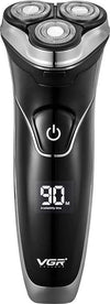 Rasoio A Triple Testine Rotanti Trimmer Barba Cordless Impermeabile Display V318 Salute e cura della persona/Rasatura epilazione e rimozione peli/Rasoi elettrici/Rasoi maschili/Rasoi a lamina Trade Shop italia - Napoli, Commerciovirtuoso.it