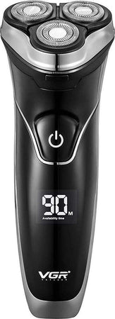 Rasoio A Triple Testine Rotanti Trimmer Barba Cordless Impermeabile Display V318 Salute e cura della persona/Rasatura epilazione e rimozione peli/Rasoi elettrici/Rasoi maschili/Rasoi a lamina Trade Shop italia - Napoli, Commerciovirtuoso.it
