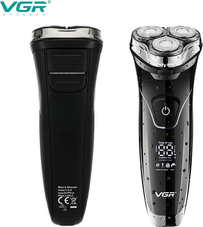 Rasoio A Triple Testine Rotanti Trimmer Barba Cordless Impermeabile Display V318 Salute e cura della persona/Rasatura epilazione e rimozione peli/Rasoi elettrici/Rasoi maschili/Rasoi a lamina Trade Shop italia - Napoli, Commerciovirtuoso.it