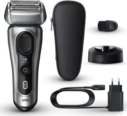 Rasoio-barba-Braun-SERIES-8-8517S-Silver-e-Black