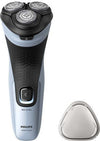 Rasoio-barba-Philips-X3003-00-SERIE-3000X-SkinProtect-Azzurro-e-Nero