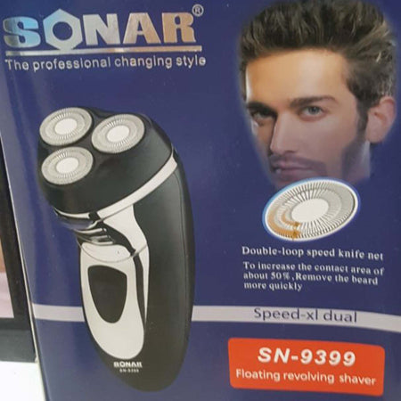 Rasoio Da Barba Con Doppia Velocita' Impermeabile Ricaricabile 3w 3 Testine Salute e cura della persona/Rasatura epilazione e rimozione peli/Rasoi elettrici/Rasoi maschili/Rasoi a lamina Trade Shop italia - Napoli, Commerciovirtuoso.it