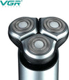Rasoio-Elettrico-3-Teste-Rotanti-Barba-Cordless-Usb-Rifinitore-Impermeabile-V343