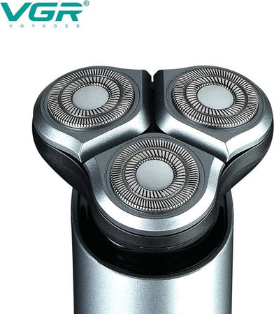 Rasoio-Elettrico-3-Teste-Rotanti-Barba-Cordless-Usb-Rifinitore-Impermeabile-V343