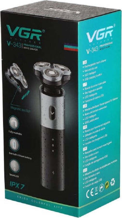 Rasoio Elettrico 3 Teste Rotanti Barba Cordless Usb Rifinitore Impermeabile V343 Salute e Bellezza > Depilazione e rasatura > Rasoi e Tagliacapelli Trade Shop italia - Napoli, Commerciovirtuoso.it