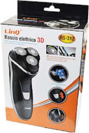 Rasoio Elettrico 3d Wireless Ricaricabile 3 Testine Lame Acciaio Barba Baffi Rs-312 Salute e cura della persona/Rasatura epilazione e rimozione peli/Rasatura manuale/Rasatura maschile/Rasoi Trade Shop italia - Napoli, Commerciovirtuoso.it