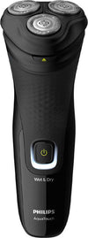Rasoio-Elettrico-AquaTouch-Serie-1000-Nero,-3-Lame-ComfortCut,-Senza-Filo,-Wet&Dry