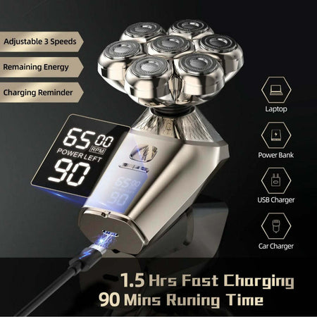 Rasoio-elettrico-barba-5in1-ipx7-impermeabile-rasoio-testa-calva-uomo