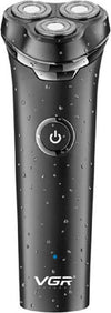 Rasoio-Elettrico-Barba-Trimmer-Rotante-Tripla-Lama-Impermeabile-Carica-Usb-V-319