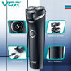 Rasoio-Elettrico-Barba-Trimmer-Rotante-Tripla-Lama-Impermeabile-Carica-Usb-V-319