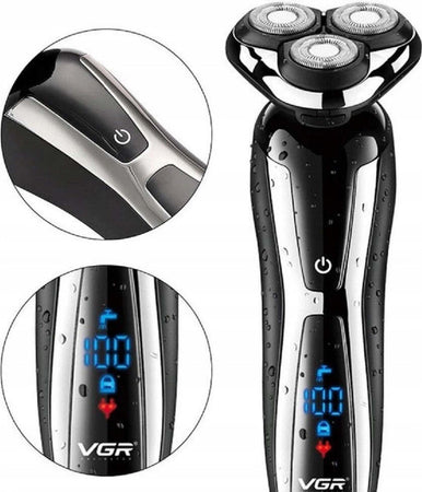 Rasoio Elettrico Barba Trimmer Usb Ricaricabile Impermeabile Con Display V-309 Salute e cura della persona/Rasatura epilazione e rimozione peli/Rasoi elettrici/Rasoi maschili/Rasoi a lamina Trade Shop italia - Napoli, Commerciovirtuoso.it