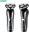 Rasoio Elettrico Barba Trimmer Usb Ricaricabile Impermeabile Con Display V-309 Salute e cura della persona/Rasatura epilazione e rimozione peli/Rasoi elettrici/Rasoi maschili/Rasoi a lamina Trade Shop italia - Napoli, Commerciovirtuoso.it