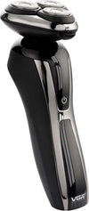 Rasoio-Elettrico-Barba-Trimmer-Usb-Ricaricabile-Impermeabile-Con-Display-V-309