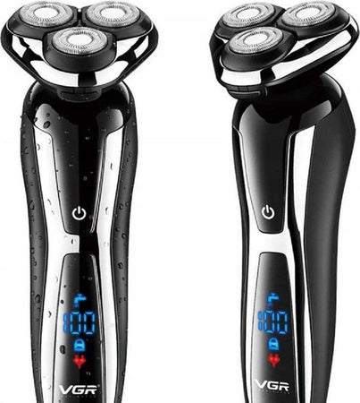 Rasoio Elettrico Barba Trimmer Usb Ricaricabile Impermeabile Con Display V-309 Salute e cura della persona/Rasatura epilazione e rimozione peli/Rasoi elettrici/Rasoi maschili/Rasoi a lamina Trade Shop italia - Napoli, Commerciovirtuoso.it