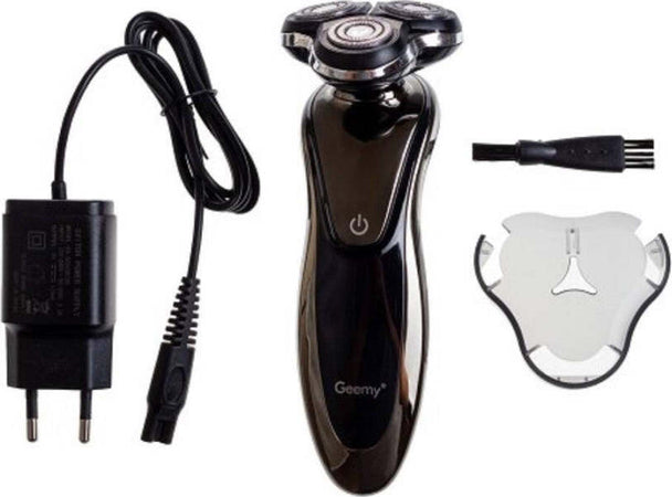 Rasoio-Elettrico-Cordless-Gm-7719-Batteria-Ricaricabile-Impermeabile-Testa-Galleggiante