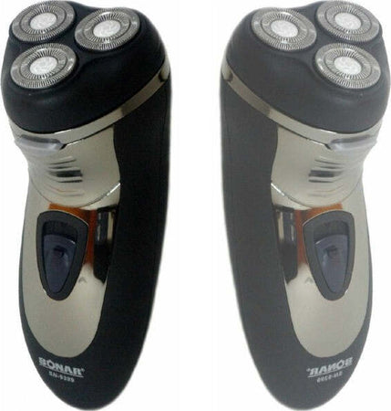 Rasoio-Elettrico-Hlw-9399-Ricaricabile-3-Testine-Lame-Acciaio-Barba-Baffi