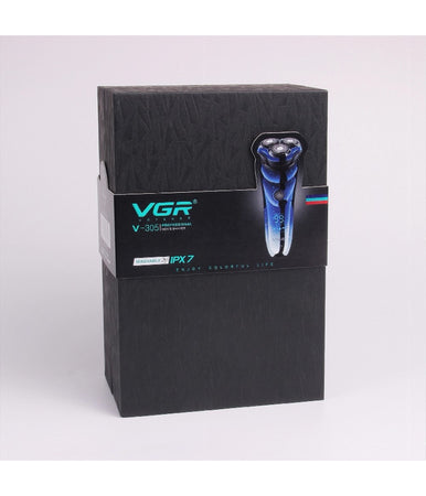 Rasoio Elettrico Impermeabile Regolabarba Senza Fili Batteria Ricaricabile V-305