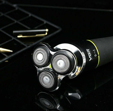 Rasoio Elettrico Per Barba E Capelli Senza Fili Impermeabile 3 Testine Vgr V-308 Salute e Bellezza > Depilazione e rasatura > Rasoi e Tagliacapelli Trade Shop italia - Napoli, Commerciovirtuoso.it