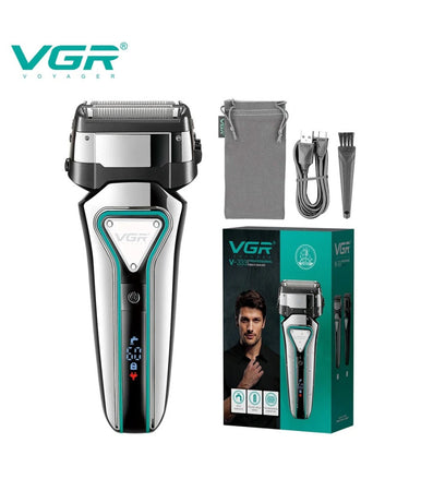 Rasoio Elettrico Professionale A Batteria Ricaricabile Barba Capelli Vgr V-333