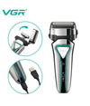 Rasoio Elettrico Professionale A Batteria Ricaricabile Barba Capelli Vgr V-333