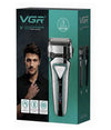 Rasoio Elettrico Professionale A Batteria Ricaricabile Barba Capelli Vgr V-333