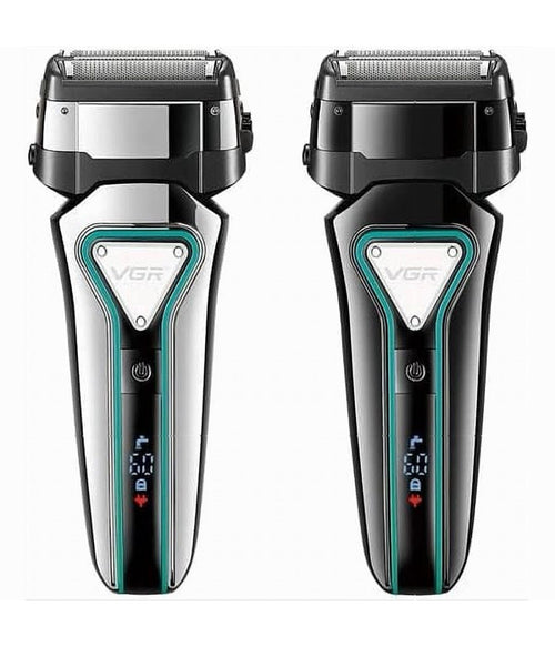 Rasoio Elettrico Professionale A Batteria Ricaricabile Barba Capelli Vgr V-333