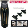 Rasoio Elettrico Regola Barba Taglia Capelli Batteria Ricaricabile 3 Pettini 7585 Salute e cura della persona/Rasatura epilazione e rimozione peli/Rasoi elettrici/Rasoi maschili/Rasoi a lamina Trade Shop italia - Napoli, Commerciovirtuoso.it