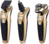 Rasoio-Elettrico-Regolabarba-3in1-Ricaricabile-Trimmer-Rifinitore-Per-Naso-Gm578