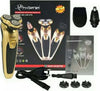 Rasoio-Elettrico-Regolabarba-3in1-Ricaricabile-Trimmer-Rifinitore-Per-Naso-Gm578