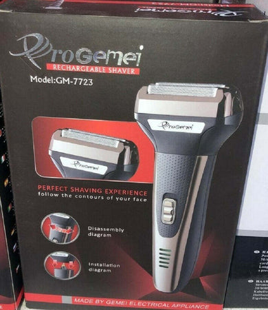 Rasoio Elettrico Regolabarba Rasatura Viso Rifinitore Batteria Senza Fili Gm7723 Salute e Bellezza > Depilazione e rasatura > Rasoi e Tagliacapelli Trade Shop italia - Napoli, Commerciovirtuoso.it