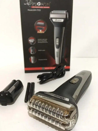 Rasoio-Elettrico-Regolabarba-Rasatura-Viso-Rifinitore-Batteria-Senza-Fili-Gm7723