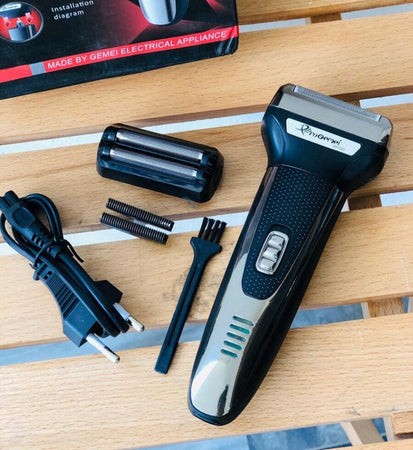 Rasoio-Elettrico-Regolabarba-Rasatura-Viso-Rifinitore-Batteria-Senza-Fili-Gm7723