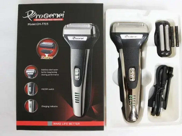 Rasoio Elettrico Regolabarba Rasatura Viso Rifinitore Batteria Senza Fili Gm7723 Salute e Bellezza > Depilazione e rasatura > Rasoi e Tagliacapelli Trade Shop italia - Napoli, Commerciovirtuoso.it