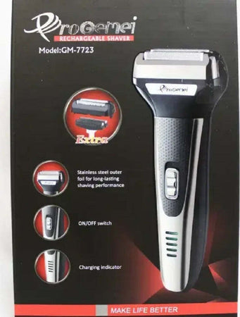 Rasoio Elettrico Regolabarba Rasatura Viso Rifinitore Batteria Senza Fili Gm7723 Salute e Bellezza > Depilazione e rasatura > Rasoi e Tagliacapelli Trade Shop italia - Napoli, Commerciovirtuoso.it