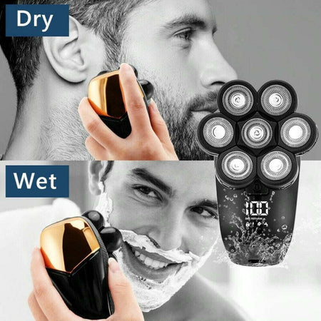 Rasoio Elettrico Ricaricabile 5 In 1 7 Testine Rotanti Barba Testa Naso Tx-8267 Salute e Bellezza > Depilazione e rasatura > Rasoi e Tagliacapelli Trade Shop italia - Napoli, Commerciovirtuoso.it