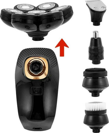 Rasoio Elettrico Ricaricabile 5 In 1 7 Testine Rotanti Barba Testa Naso Tx-8267 Salute e Bellezza > Depilazione e rasatura > Rasoi e Tagliacapelli Trade Shop italia - Napoli, Commerciovirtuoso.it