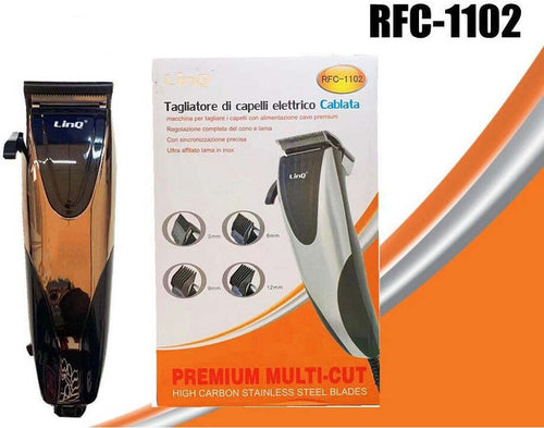 Rasoio Elettrico Taglia Capelli Regola Barba Baffi Basette Rfc-1102 4 Pettini Guida Salute e cura della persona/Rasatura epilazione e rimozione peli/Rasatura manuale/Rasatura maschile/Rasoi Trade Shop italia - Napoli, Commerciovirtuoso.it