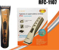 Rasoio Elettrico Taglia Capelli Regola Barba Impermeabile Ricaricabile Rfc-1107 Salute e cura della persona/Rasatura epilazione e rimozione peli/Rasatura manuale/Rasatura maschile/Rasoi Trade Shop italia - Napoli, Commerciovirtuoso.it
