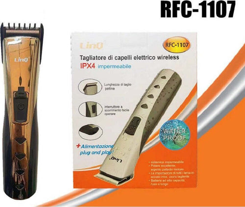 Rasoio Elettrico Taglia Capelli Regola Barba Impermeabile Ricaricabile Rfc-1107 Salute e cura della persona/Rasatura epilazione e rimozione peli/Rasatura manuale/Rasatura maschile/Rasoi Trade Shop italia - Napoli, Commerciovirtuoso.it