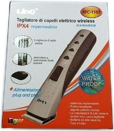 Rasoio Elettrico Taglia Capelli Regola Barba Impermeabile Ricaricabile Rfc-1107 Salute e cura della persona/Rasatura epilazione e rimozione peli/Rasatura manuale/Rasatura maschile/Rasoi Trade Shop italia - Napoli, Commerciovirtuoso.it