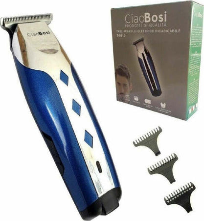 Rasoio-Elettrico-Taglia-Capelli-Regola-Barba-Ricaricabile-3-Pettini-T-9615