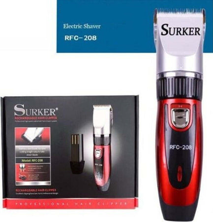 Rasoio Elettrico Tagliacapelli Surker Rfc-208 Ricaricabile + 4 Pettini Salute e Bellezza > Depilazione e rasatura > Rasoi e Tagliacapelli Trade Shop italia - Napoli, Commerciovirtuoso.it
